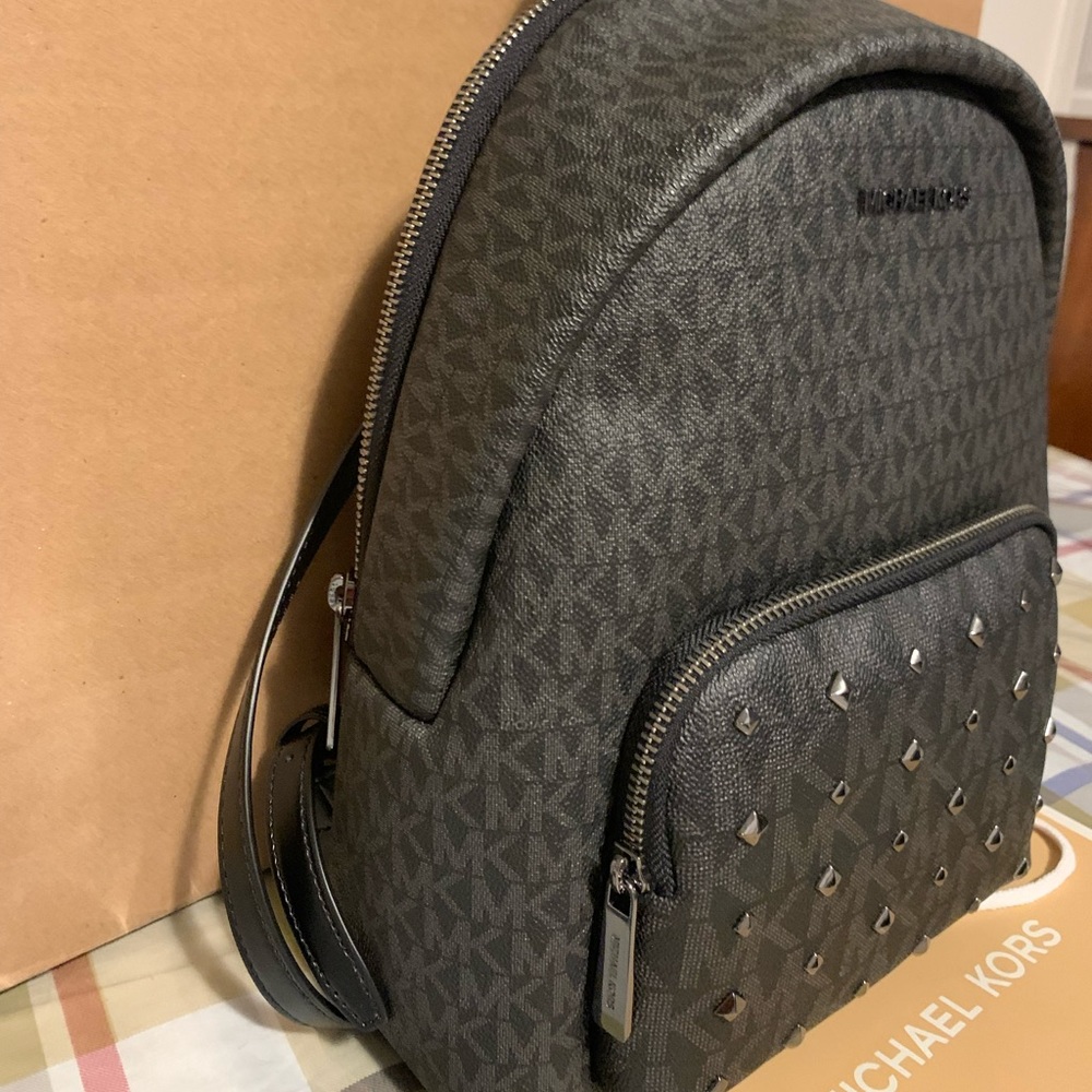 MK Erin Medium Studded Backpack